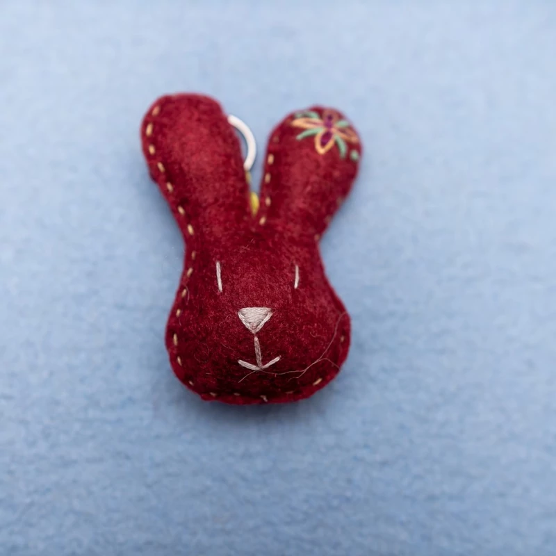 Nyuszi - bordó